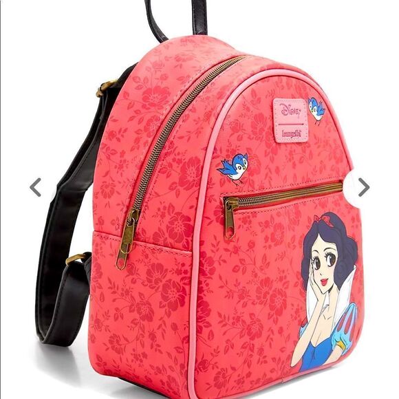Loungefly Handbags - Loungefly Snow White and the Seven Dwarfs mini Backpack NWT